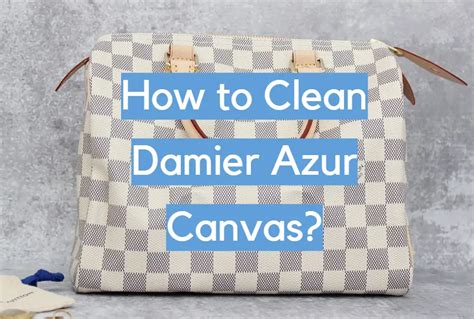 damier azur canvas cleaner